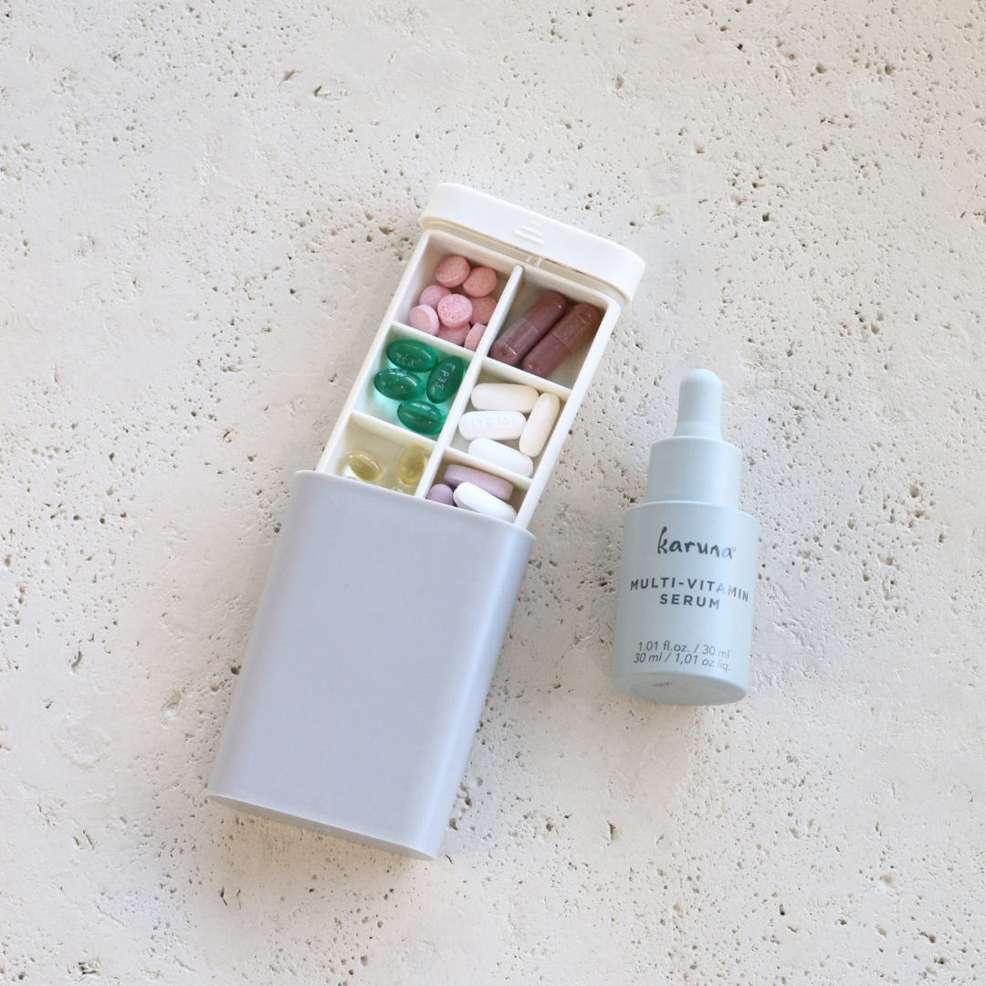 MultiVitamin Travel Case Karuna Skin